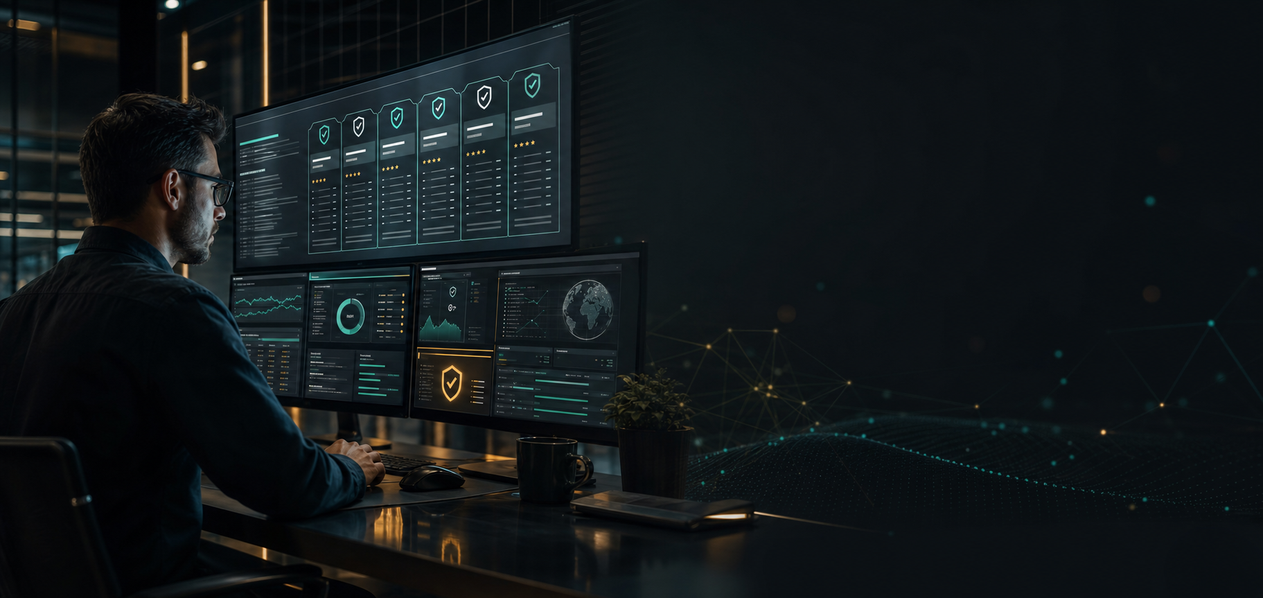 Ethical hacker service comparison dashboard for a hire a hacker review guide